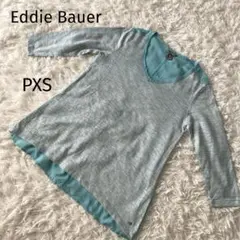 Eddie Bauer  エディバウアー ８分袖カットソー  Ａライン  PXS