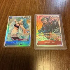 ロロノア・ゾロ SR ワンピースカード エッグヘッドクライシス　➕ビビsr