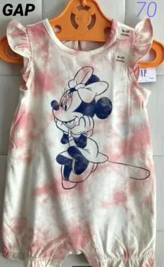 新品 GAP×Disney ミッキー ロンパース70 ギャップ お買い得のサムネイル
