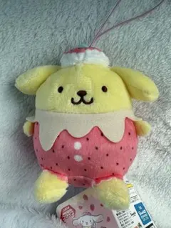 サンリオキャラクターズ　いちごみるくメルトマスコット　ポムポムプリン