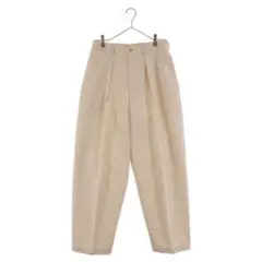 MARKAWARE クラシックフィットトラウザーズ　ベージュ　白のサムネイル
