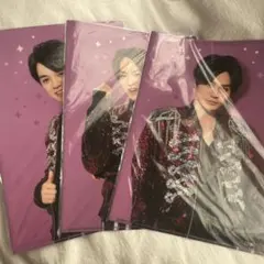 宮近海斗 松倉海斗 松田元太 クリアファイル