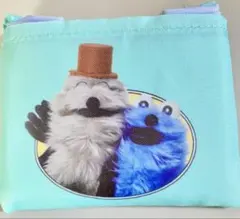 PUPPETSUNSUNエコバッグ「水色」