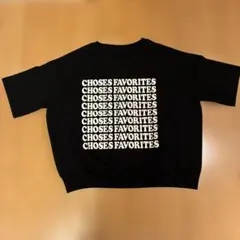DANA FANEUIL ブラック ロゴプリント Ｔシャツ