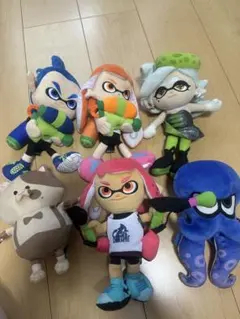 ぬいぐるみ　スプラトゥーン　6体セット　まとめ売り