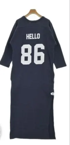 MADISONBLUE マディソンブルー ロゴロンT 長袖 TYPOGRAPHY 人気のHELLO