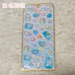 あわわちゃん ウォーターシール 立体シール カミオ 日本正規　メロウアクアリウム