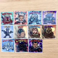 11枚「マンダロリアン・アンド・グローグー」ビックリマンシール
