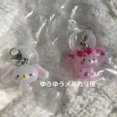 ぼんぼんりぼん　しろうさ　ゆるっとめじるしアクセサリー　サンリオ　ゆるかわ
