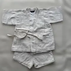 COMME CA DU MODE ベビー甚平 90cm ホワイト