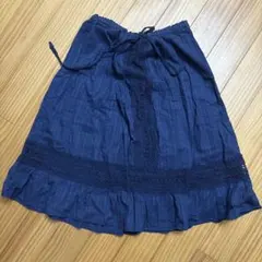 BEAMS BOY ネイビー スカート フレアのサムネイル