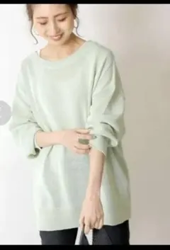 Spick＆Span テープヤーンワイドプルオーバー