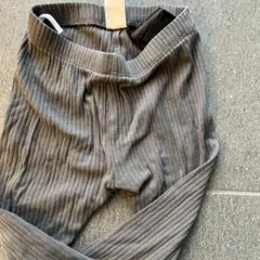 オーガニックコットン グレー レギンス 74