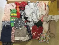 ベビー服　キッズ服　23点　まとめ売り　80サイズ　90サイズ　女の子　保育園着