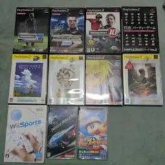 Wii・PS2 ソフト 6本セット まとめ売り - メルカリ