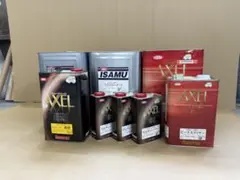 イサム　AXEL201クリヤー　マルチハードナー　ウレタンエコブレンダー　セットのサムネイル