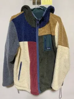 リバーシブルフリースジャケット マルチカラー