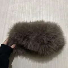 ファーの帽子
