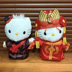 ハローキティ　着せ替えキティ　ハローキティキーホルダー　チャイナキティ ハローキティ 着せ替えキティ ハローキティキーホルダー チャイナキティ