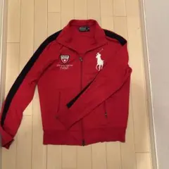 Ralph Lauren 赤 フリースジャケット ビックポニー