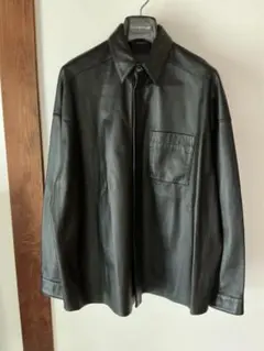 Rick Owens Outershirt ラムレザー 48 - メルカリ