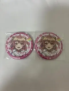 カラフルピーチ のあ 缶バッジ