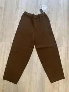【新品未使用】CLOCHE カーブパンツ ブラウン サイズ02