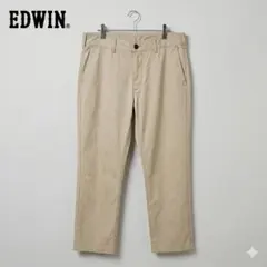 EDWIN エドウイン ストレッチチノパンツ ERK03 ベージュ ウエストリブのサムネイル