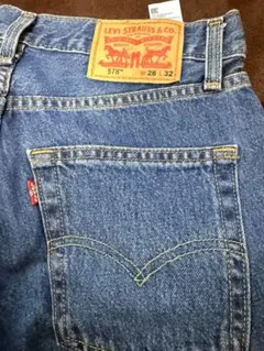 【ほぼ新品】Levi's 578 バギーデニム W28 L32