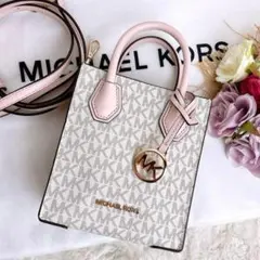 未使用級☆MICHAEL KORSマイケルコース 2wayミニショルダーバッグ