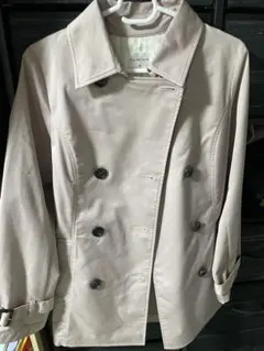 GLACIER ピンク トレンチコート M