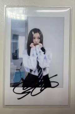 TWICE サナ THISISFOR yizhiyu チェキ トレカ A TWICE サナ THIS IS FOR yizhiyu チェキ トレカ - メルカリ