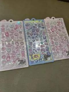 ボンボンドロップシール　3枚セット