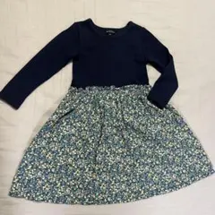 グリーンレーベルリラクシング　ワンピース　125cm 七分袖