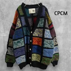 CPCM シーピーシーエム　ネパールステンドグラス風ニットカーディガン　美品　Fのサムネイル