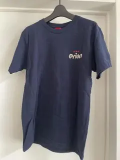 Orionビールデザイン Tシャツ ネイビー