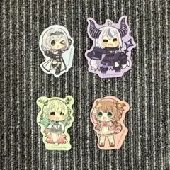 hololive CITY'24 ダイカットステッカー 4種セット