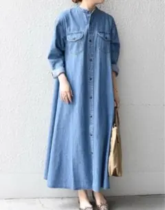 SHIPS any別注　Lee デニムワンピース