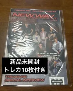 TREASURE NEW WAV RAW 10種 トレカ 特典 トレジャー - メルカリ