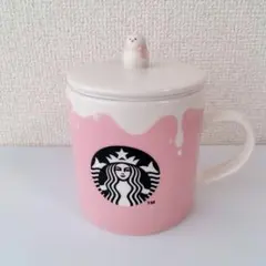 スターバックス　マグカップ　雪だるま　ホリデーマグ　ピンク　2017