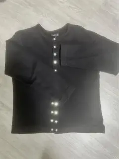 【秋冬用】AGNÈS B. / 長袖カーディガン / 黒