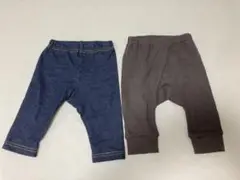 西松屋 60-70レギンス 2点セット