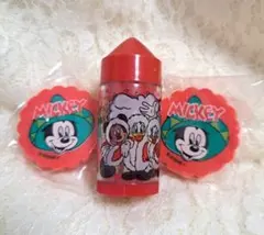 新品☆ディズニー 消しゴム 鉛筆削り レトロ