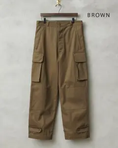 【waiper.inc】【美品】フランス軍M47後期カーゴ　ブラウンリプロダクト