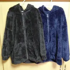◉レディースボアフリースパーカー2着セット