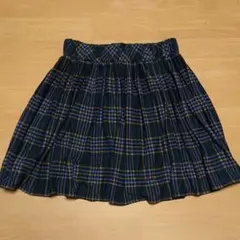 E hyphen world gallery チェック柄スカート