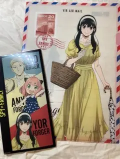 SPY×FAMILY クリアファイル　 チケットホルダー　マツキヨ ココカラ