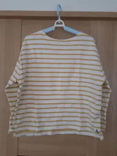 サマンサモスモスブルー　ボーダー　長袖　Tシャツ　カットソー