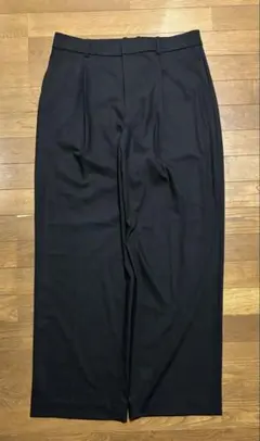 ユニクロ　UNIQLO タックワイドパンツ　XXL