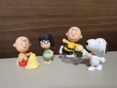 PEANUTS ならぶんです フィギュア4体セット